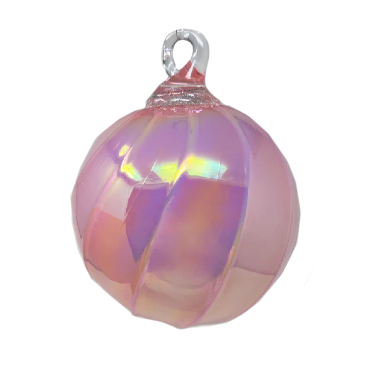 Glass Eye Studio - Bubble Gum Twist Round Ornament