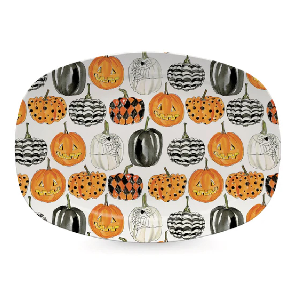 Mariposa - Pumpkin Pattern Platter