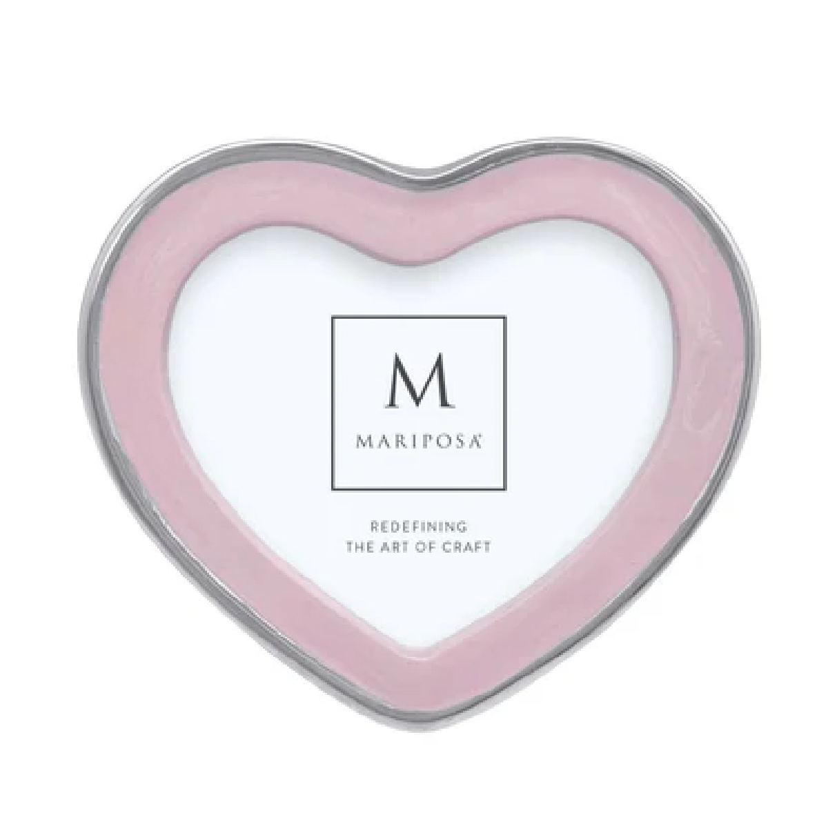 Mariposa - Signature Pink 4x6 Heart Frame