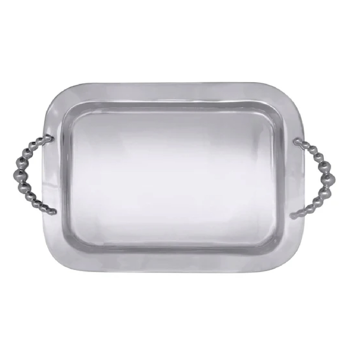 Mariposa - Pearled Rectangular Handled Tray