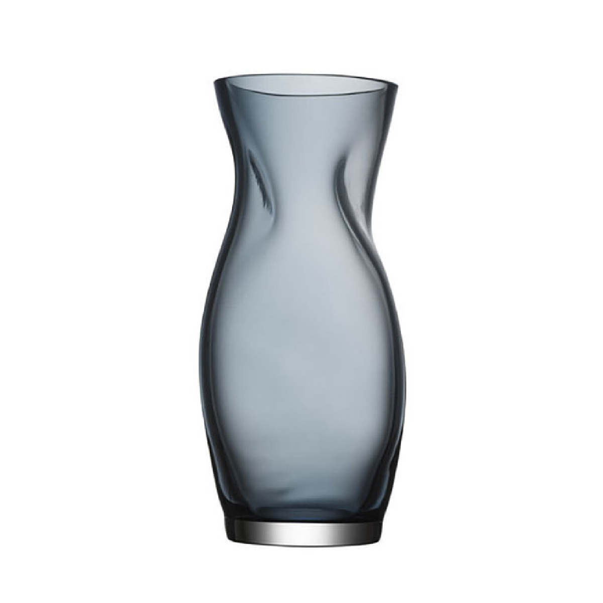 Orrefors - Small Blue/Gray Squeeze Vase