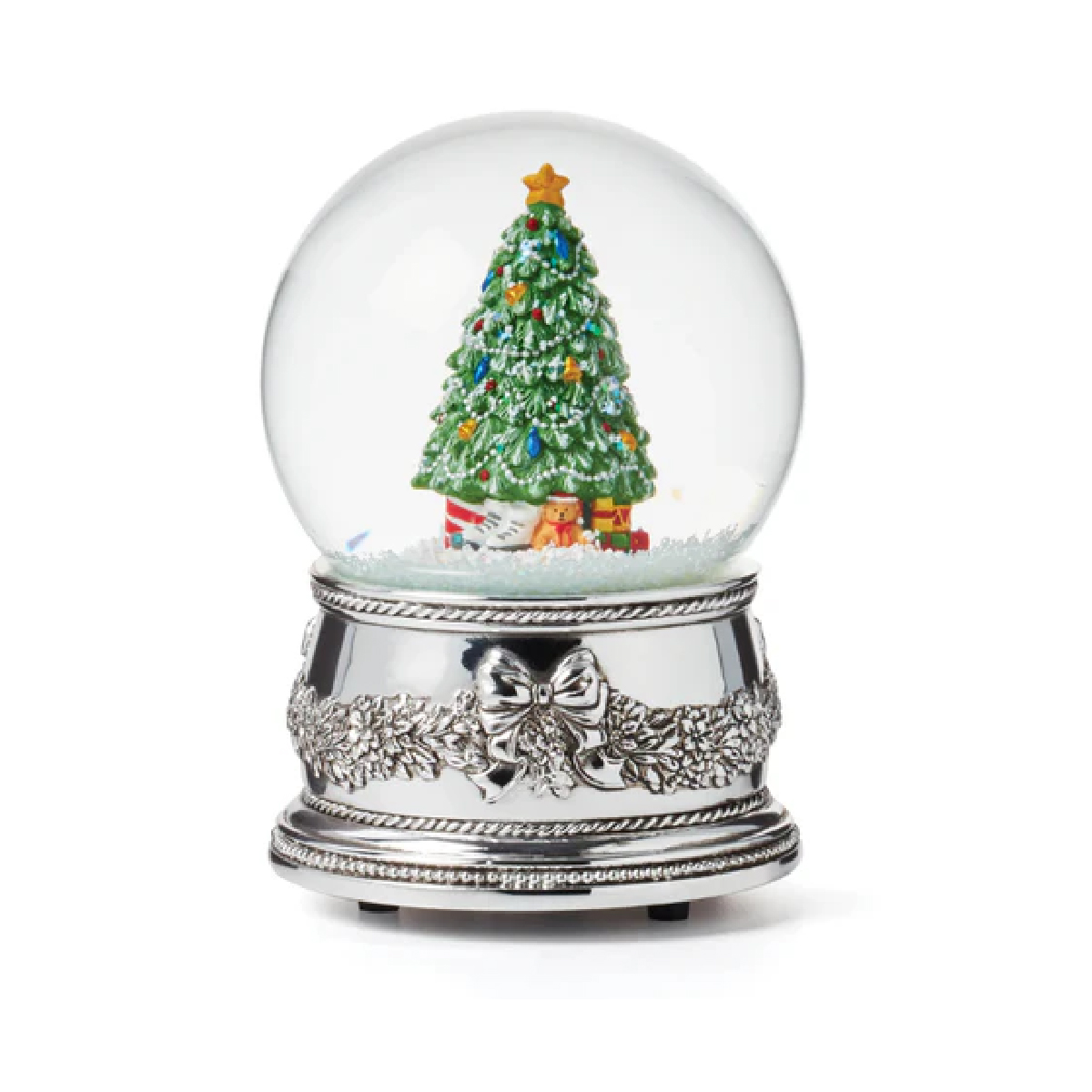 Reed & Barton - Christmas Tree Musical Snow Globe