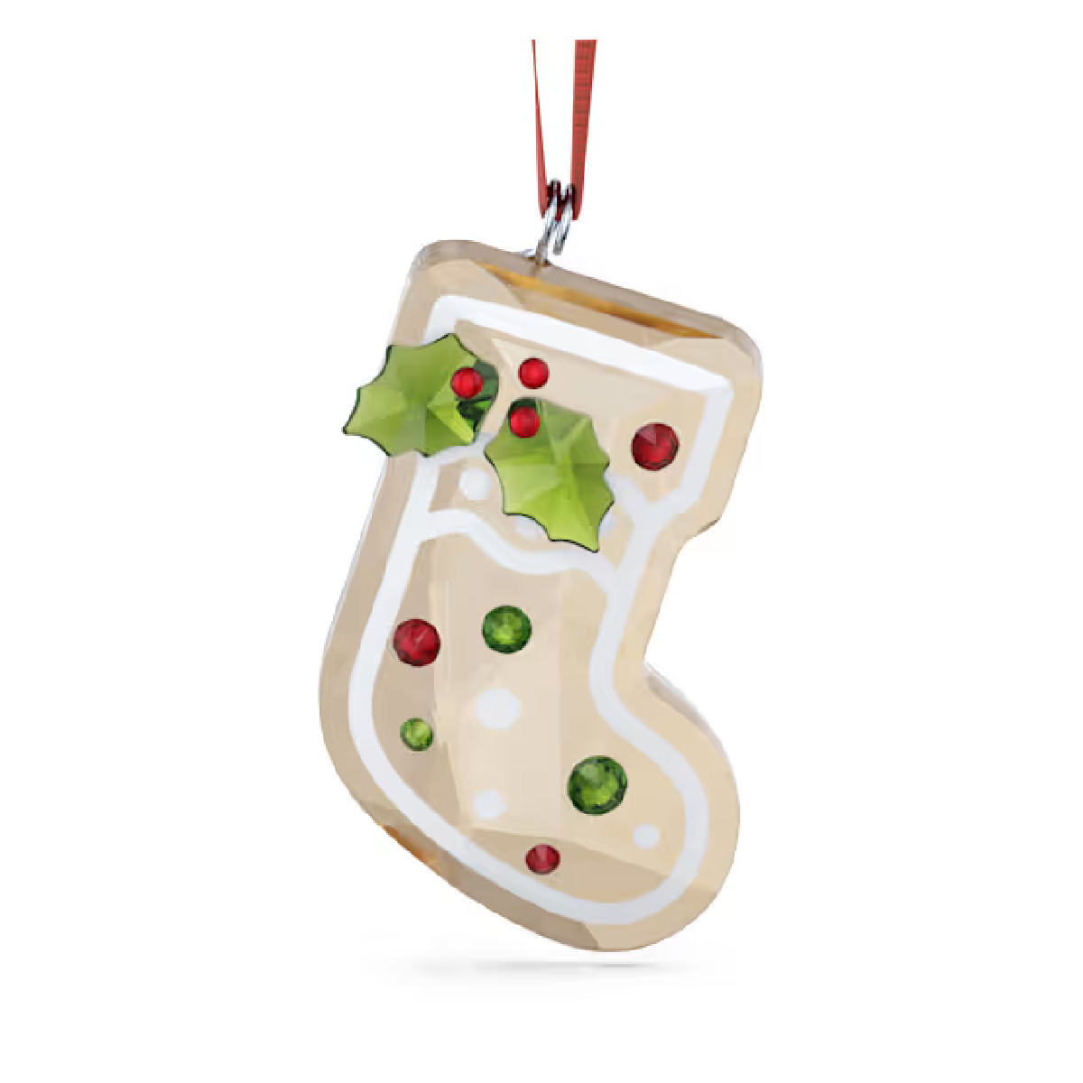 Swarovski - Holiday Cheers: Gingerbread Stocking Ornament