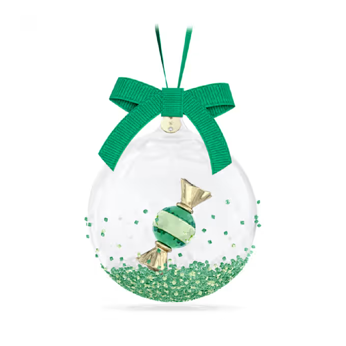 Swarovski - HOliday Cheers Dulcis: Green Ball Ornament