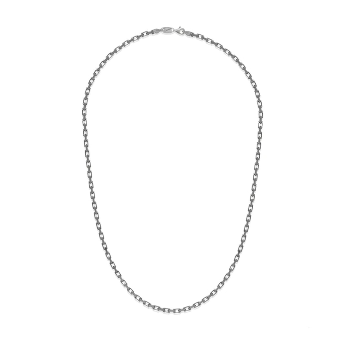 Sterling Silver 20-inch Small Oval Link Chain