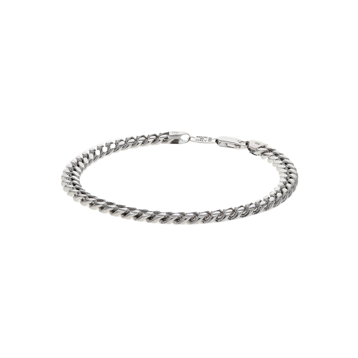 Sterling Silver 8.5-Inch Curb Bracelet