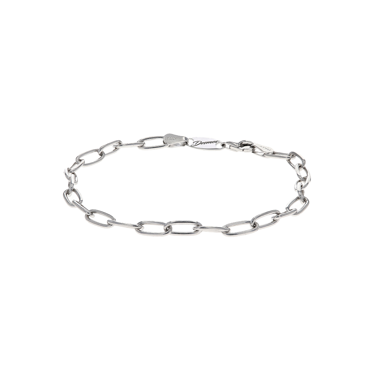 Sterling Silver 7.5-Inch Oval Link Bracelet