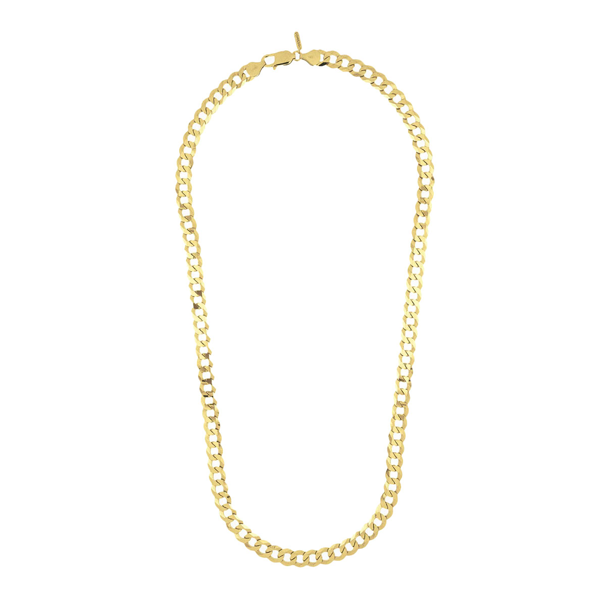 Gold Plated Sterling Silver 22-Inch Grumetta Chain